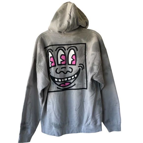 KEITH HARING pullover hoodie size Large - Picture 5 of 10